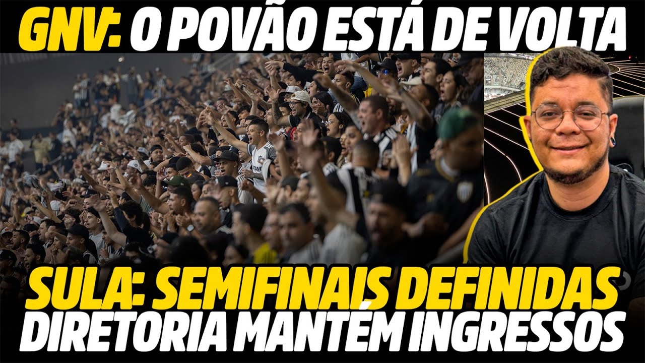 GNV: O POVÃO ESTÁ DE VOLTA • SULA: SEMI DEFINIDA • DIRETORIA MANTÉM PROMOÇÃO | CAFÉ COM GEVES
