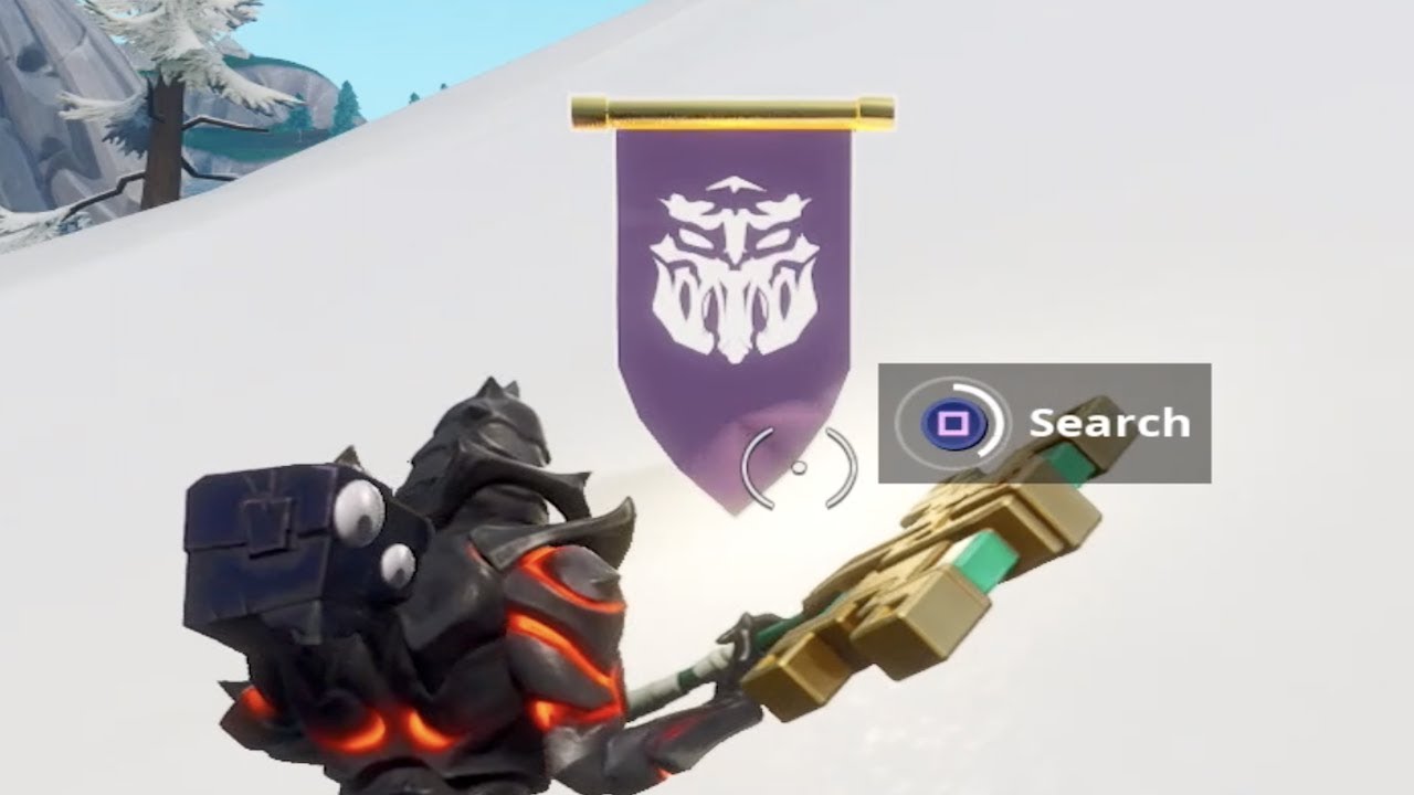 WEEK 8 SEASON 8 SECRET BANNER LOCATION - Fortnite Find the Secret Banner in Loading Screen 8