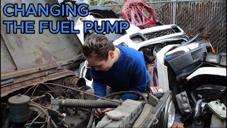 Changing A Fuel Pump On My 1946 Willys Jeep CJ2A