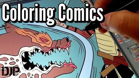 Coloring Comics in Clip Studio Paint