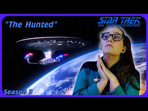 🖖Star Trek: The Next Generation 3x11 The Hunted REACTION