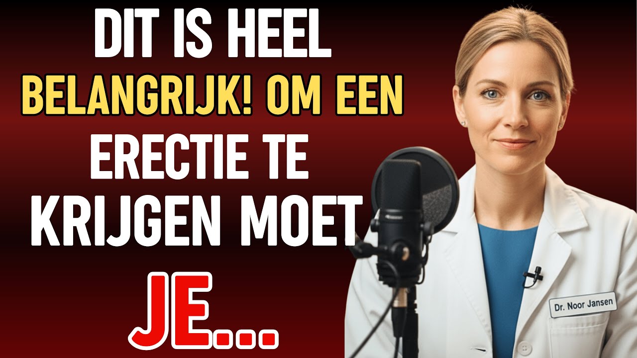 Als je erectieproblemen hebt doe dit...