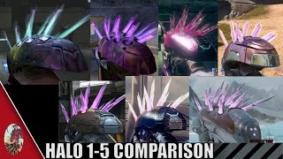 Halo 15 Needler Comparison (All Halo Games Included)