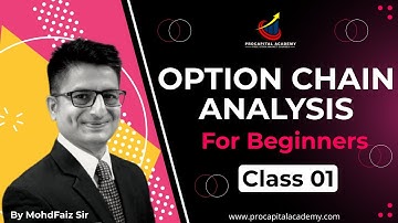 OPTION CHAIN ANALYSIS CLASS 01 | OPTION CHAIN ANALYSIS FOR BEGINNERS | OPTION CHAIN EXPLAINED HINDI