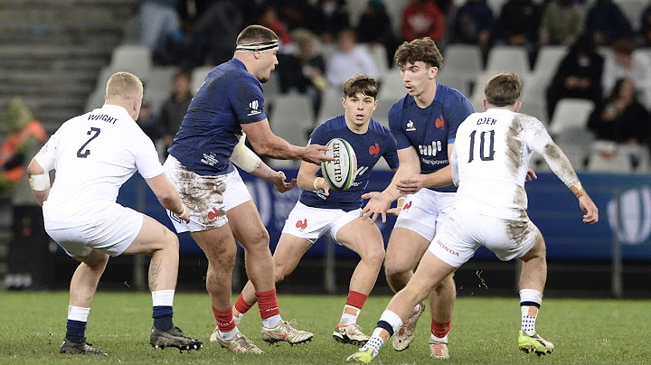 Championnat du monde moins 20 ans 2024 : Finale : France – Angleterre, le résumé