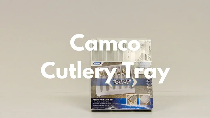 Introducing the Camco Cutlery Tray