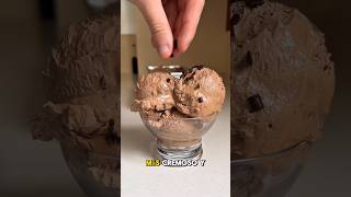 Helado de Chocolate Casero: ¡Cremoso y Fácil de Hacer!#chocolate  #RecetasFáciles #PostresCaseros