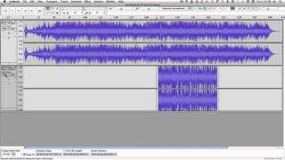 Audacity tutorial--combining 2 songs into one