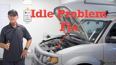 Verbetering van een laag fluctuerend stationair toerental, Honda Element