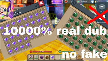 How to dub in Skyblock || 100000% real || virsion 2.10.2 || Blockman go