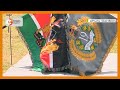 19 KR Batallion: Blessing of colours during 57th Jamhuri Day celebrations at Uhuru Gardens