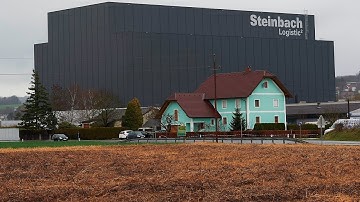31 meter hoog magazijn met magazijnkranen voor Steinbach Groep.