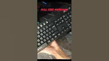 ZEBRONICS keyboard and mouse combo #tech #shorts #new