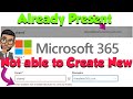 Fix not able to create users with same Name and different Domains in Office 365