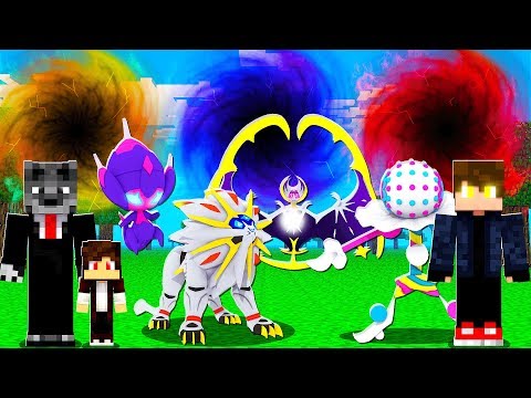 ABRA 3 ULTRA PORTAL DE POKEMON ULTRA BEAST PRA GANHAR - MINECRAFT PIXELMON MOD