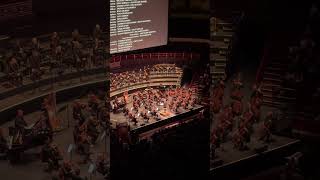 End Credits Interstellar live at Royal Albert Hall