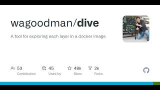 Celebrity GitHub - wagoodman/dive: A tool for exploring each layer in a docker image Wealth