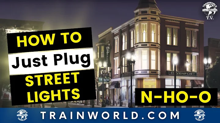 Woodland Scenics - How To Just Plug Street Lights