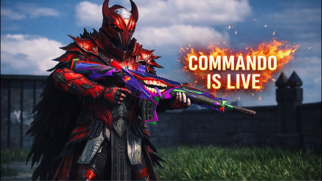 Commando is live bgmi