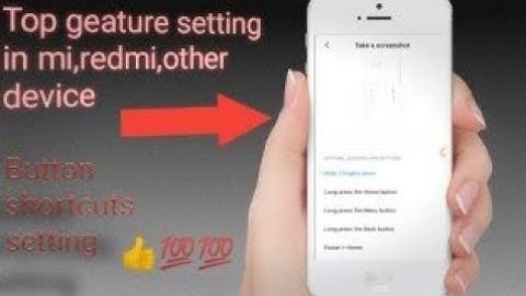 how to use  gestures to take screenshot||capture without button || on XIAOMI Redmi not 9T,Redmi 6a