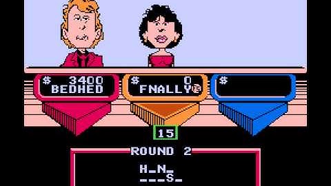 Wheel of Fortune - Featuring Vanna White (NES / Nintendo) - Vizzed.com Play