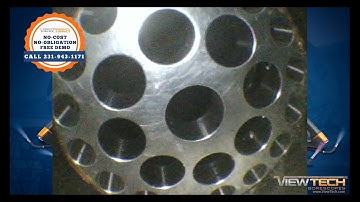 Borescope inspection video RVI NDT with ViewTech VJ-3 video borescopes