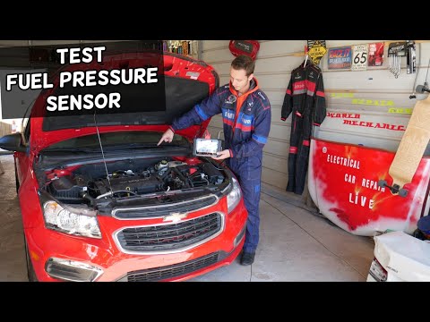 HOW TO TEST FUEL PRESSURE SENSOR ON CHEVY, CHEVROLET, GMC, BUICK, CADILLAC