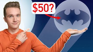 How I Built a $50 Bat Signal Logo Projector