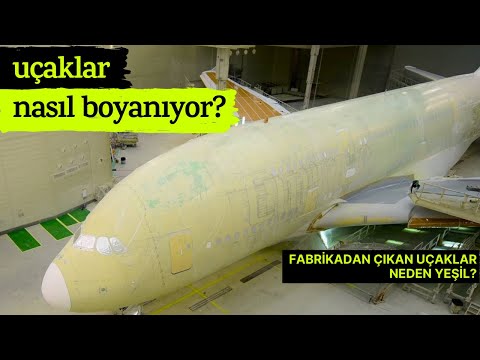 Video: Uçak Nasıl Boyanır