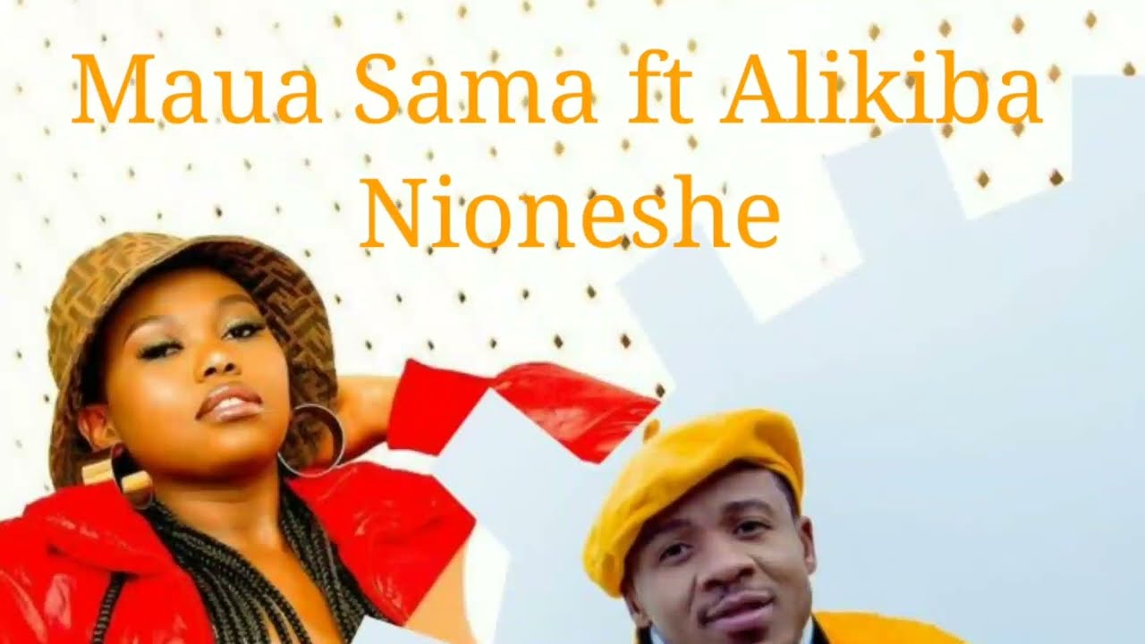 Maua Sama ft Alikiba   Nioneshe  lyric video trapo999 