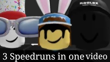 2 speeduns and a WR in one video 