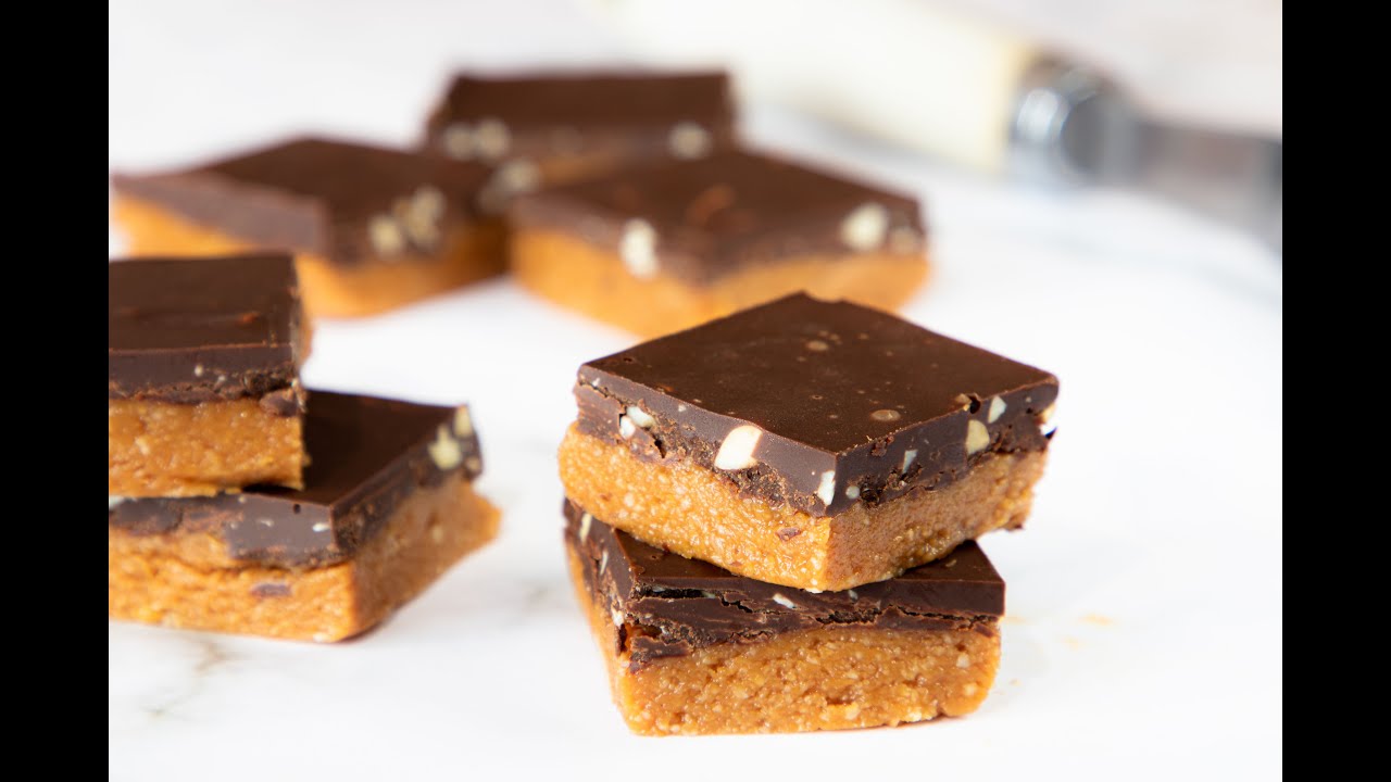 פרק 245- חיתוכיות חמאת בוטנים ושוקולד