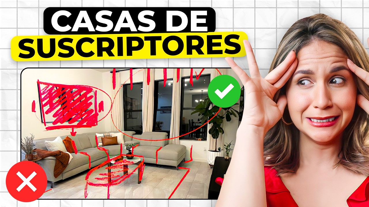 REACCIONO A CASA DE SUSCRIPTORES + Soluciónes Fáciles para Decoracion de Lujo!