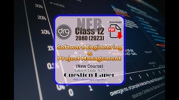 Class 12 Software Engineering & Project Management Exam Question Paper 2080-2023 | New Course | NEB