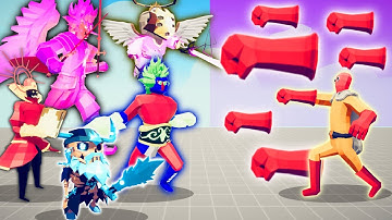 SAITAMA VS EVERY SUPER ULTIMATE UNIT ( PART 4 ) | TABS - Totally Accurate Battle Simulator