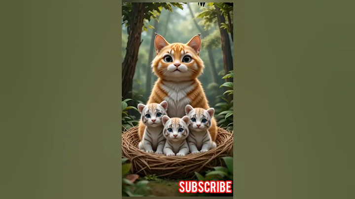 Watch the video about Cat and Tiger funny video! #cat #shorts