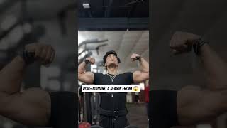 building a demon front is a must ..!!! #fitness #shorts #bodybuilding #gym