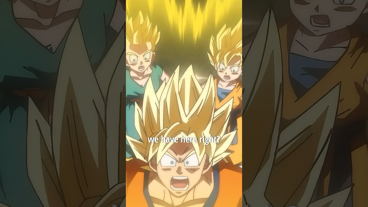 Goku Doesn’t Understand The Super Sayian God Ritual😂