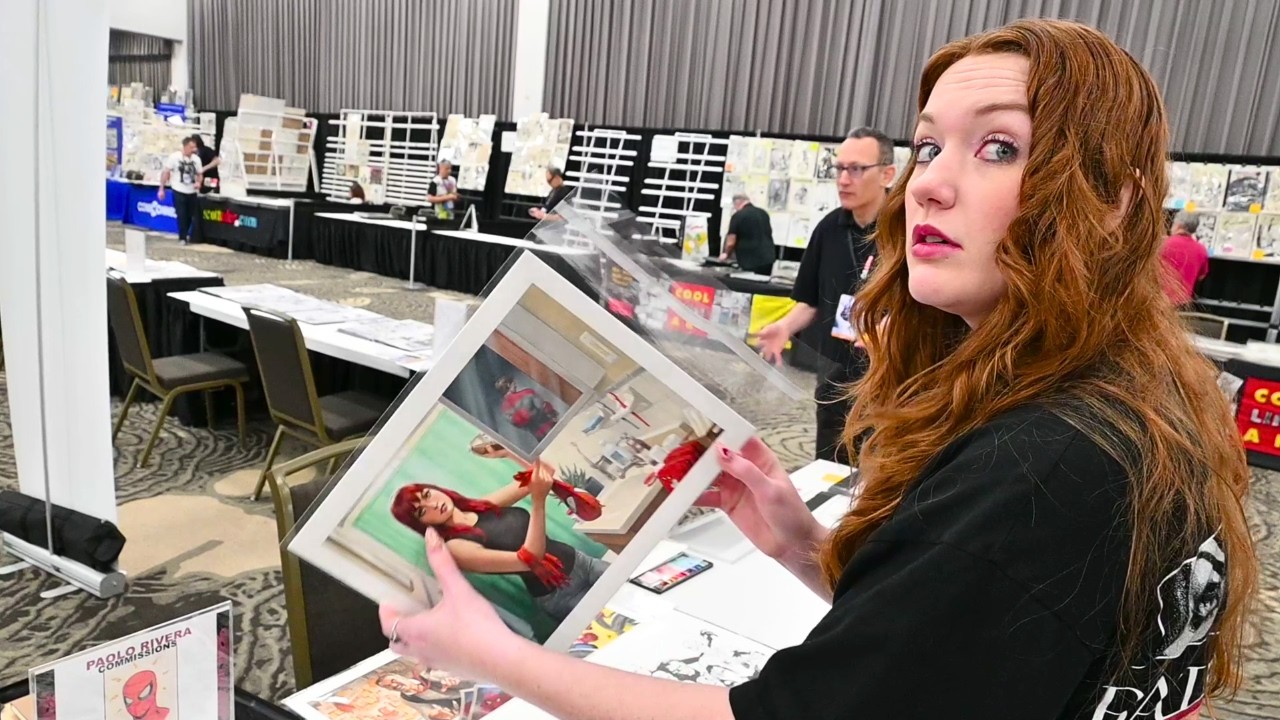 Чувство растерянности, когда проходишь мимо оригинальных комиксов на миллионы долларов на выставк...