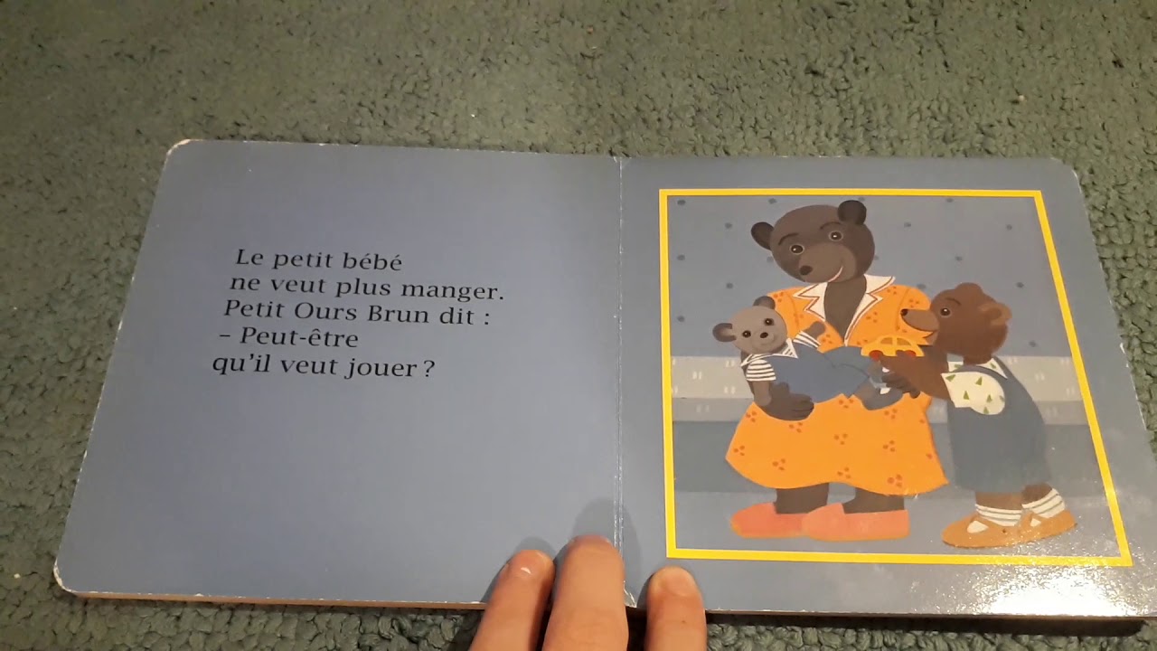 Petit Ours Brun et le bébé - livre sonore