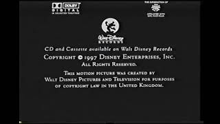 Closing To Beauty And The Beast The Enchanted Christmas 1997 Vhs Version