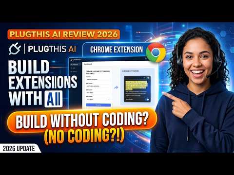 PlugThis AI Review 2026: Build Chrome Extensions With AI Without Coding?