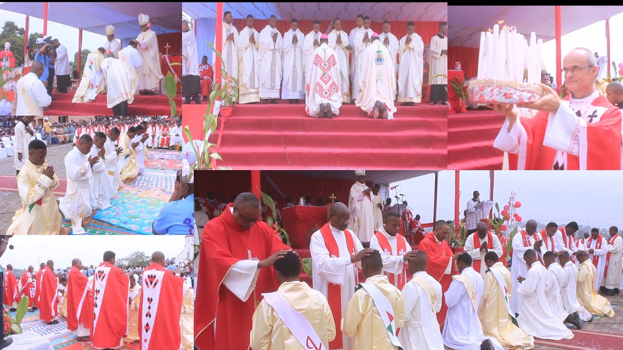 ORDINATIONS DIACONALE ET PRESBYTERALE A LA CATHEDRALE NOTRE DAME DE L'ASSOMPTION DE BOMA 2024 P. 2