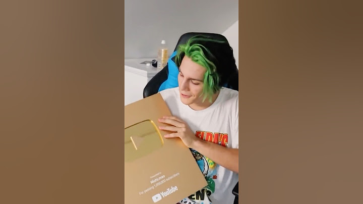 NichLMAO lost his YOUTUBE PLAY BUTTON! 😱 #shorts