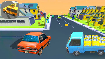 Traffic Drift 3D - All Levels Gameplay Realistic Car Smashing and Crashing Game (Android,iOS)