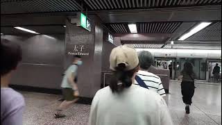 MTR KTL M train A199/A176 (D782) Journey from Tiu Keng Leng to Ho Man Tin (Part 2)