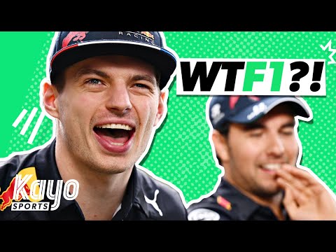 Peeing in an F1 car? Max Verstappen and Sergio Perez answer the hard questions | F1 | Kayo Sports