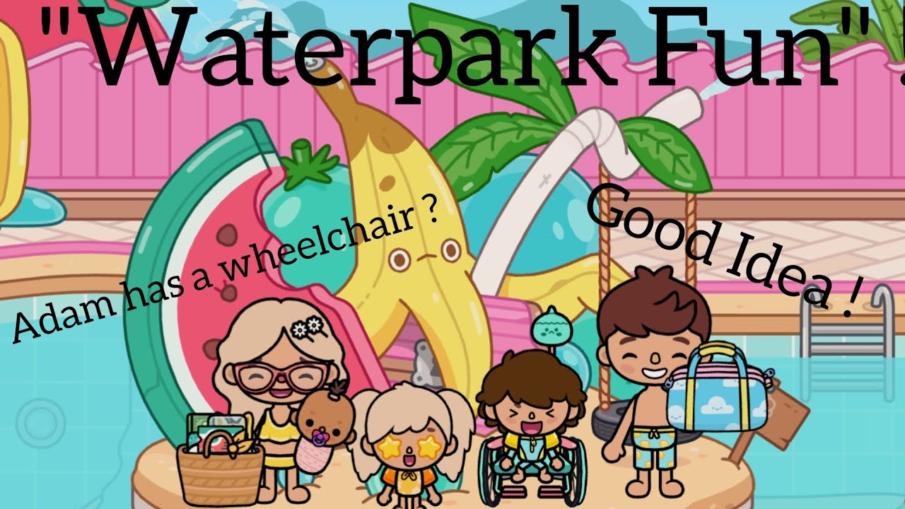 Family Roleplay - Waterpark Fun 💦😆🎢 - YouTube