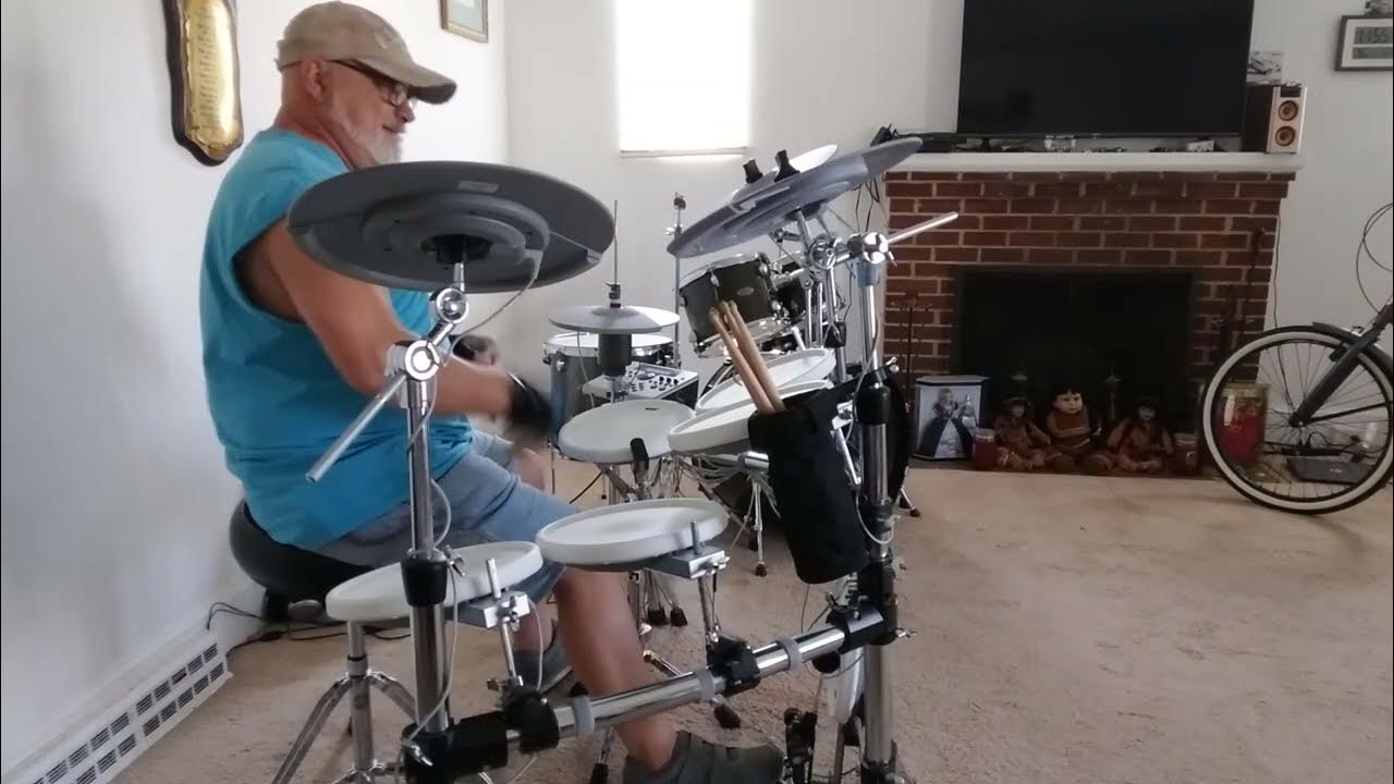 Drumming On The KAT KT4 Digital Drum Kit 4/30/24 YouTube