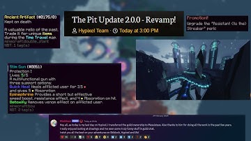 2.0 update news, possible reset? | hypixel pit